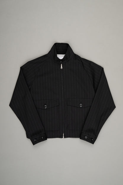 【Pre Order】Harrington Jacket ( Black Stripe )