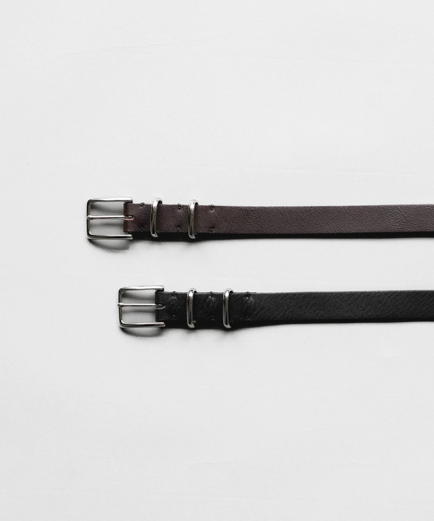 【PRE ORDER】Leather Long Belt (BLACK)