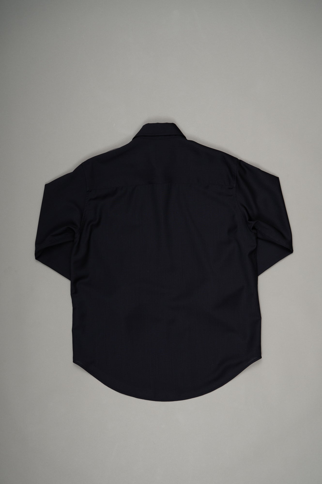 Two-Tone Military Shirt(Navy x M.Gray)