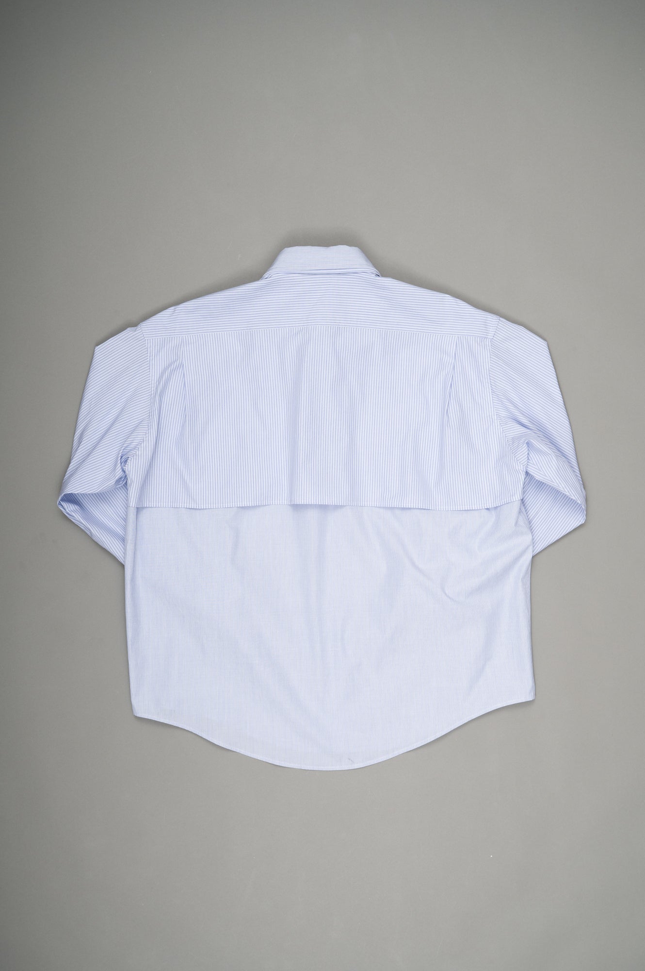 Layered Shirt (Sax Stripe)