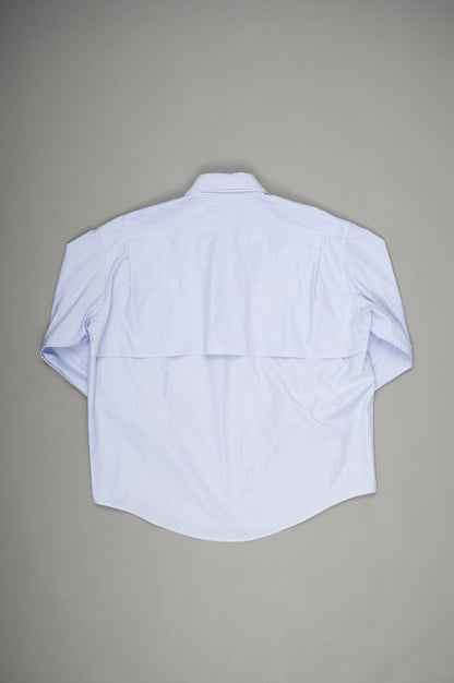 Layered Shirt (Sax Stripe)
