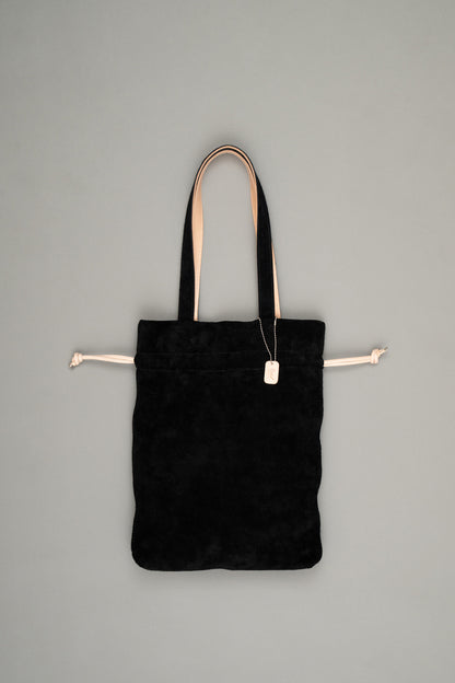 【Pre Order】Drawstring Tote Bag ( Black )