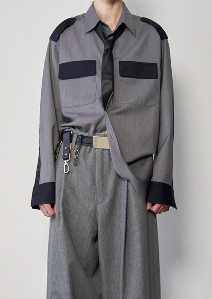 Leather Belt(Black)