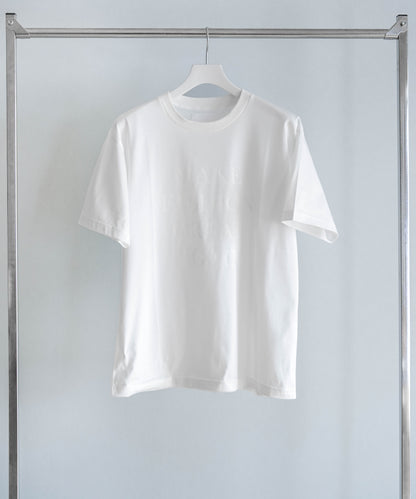SLOGAN TEE - WHITE x WHITE
