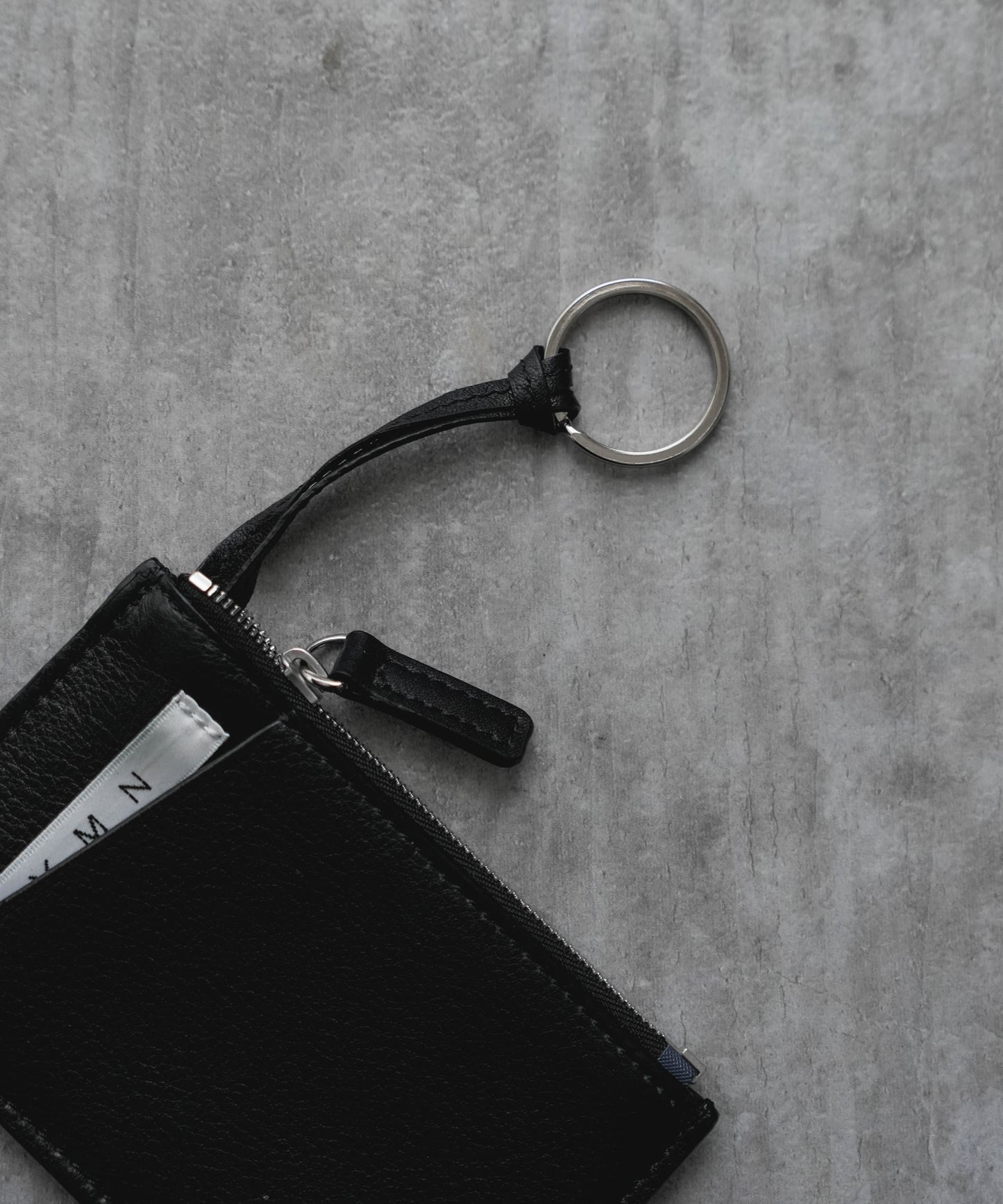 LEATHER MINI CARDCASE (Carabiner Model)