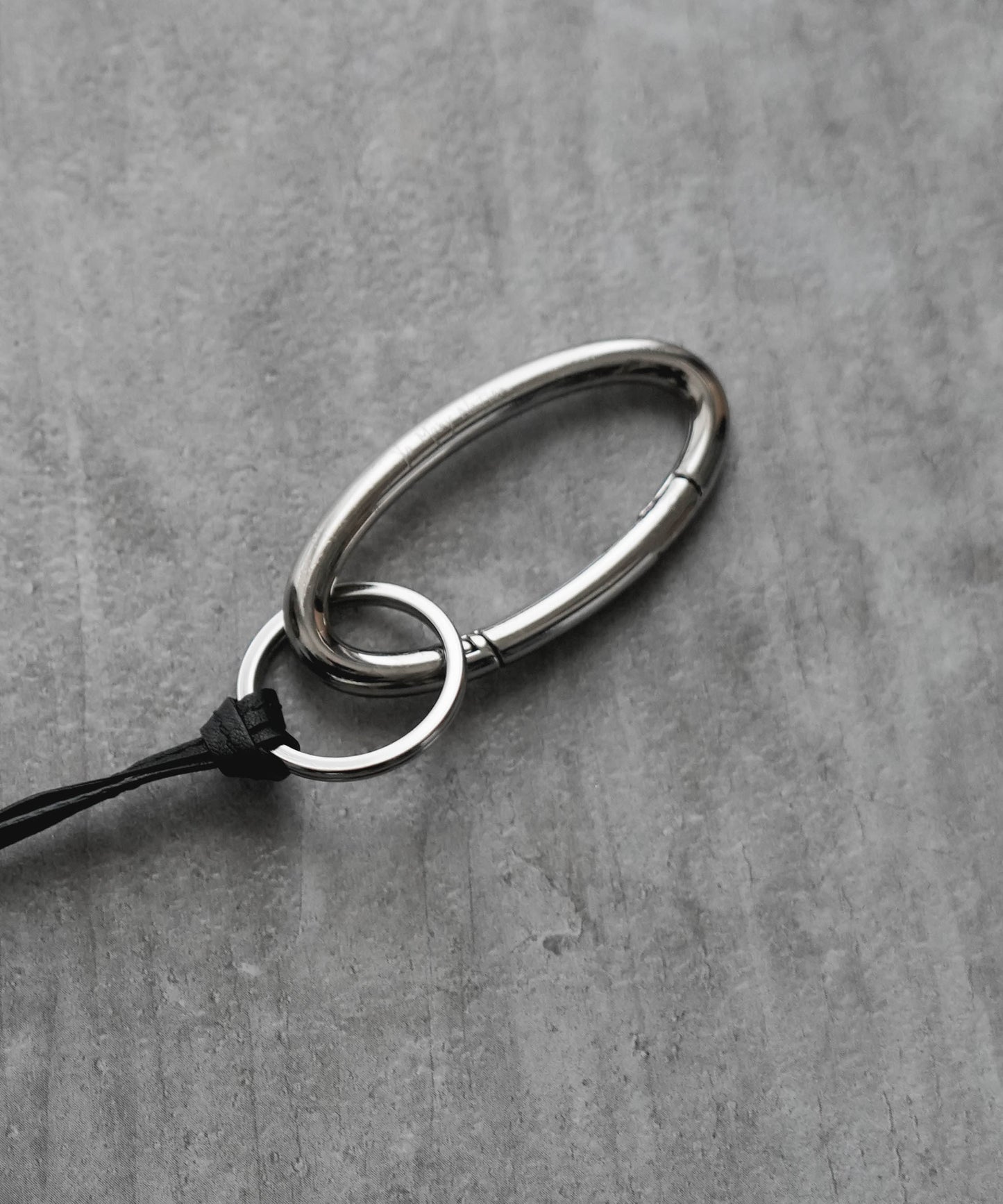 LEATHER MINI CARDCASE (Carabiner Model)