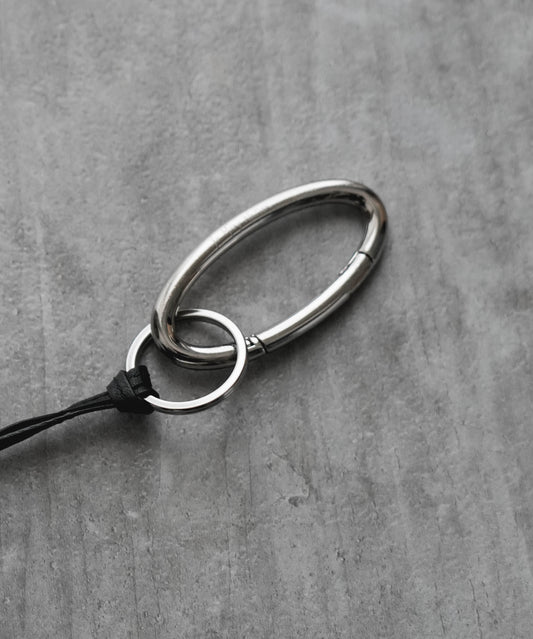 LEATHER MINI CARDCASE (Carabiner Model)