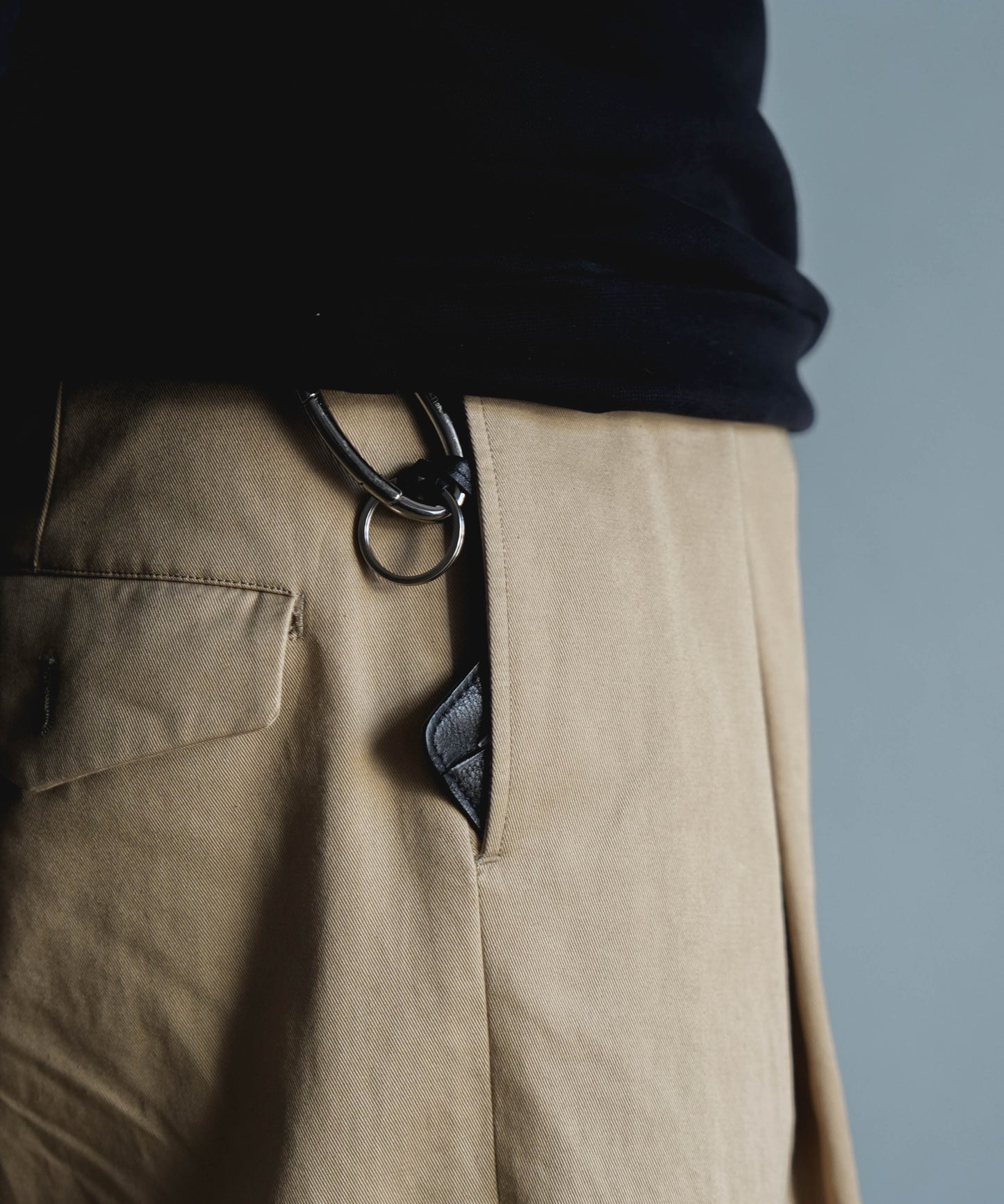 LEATHER MINI CARDCASE (Carabiner Model)