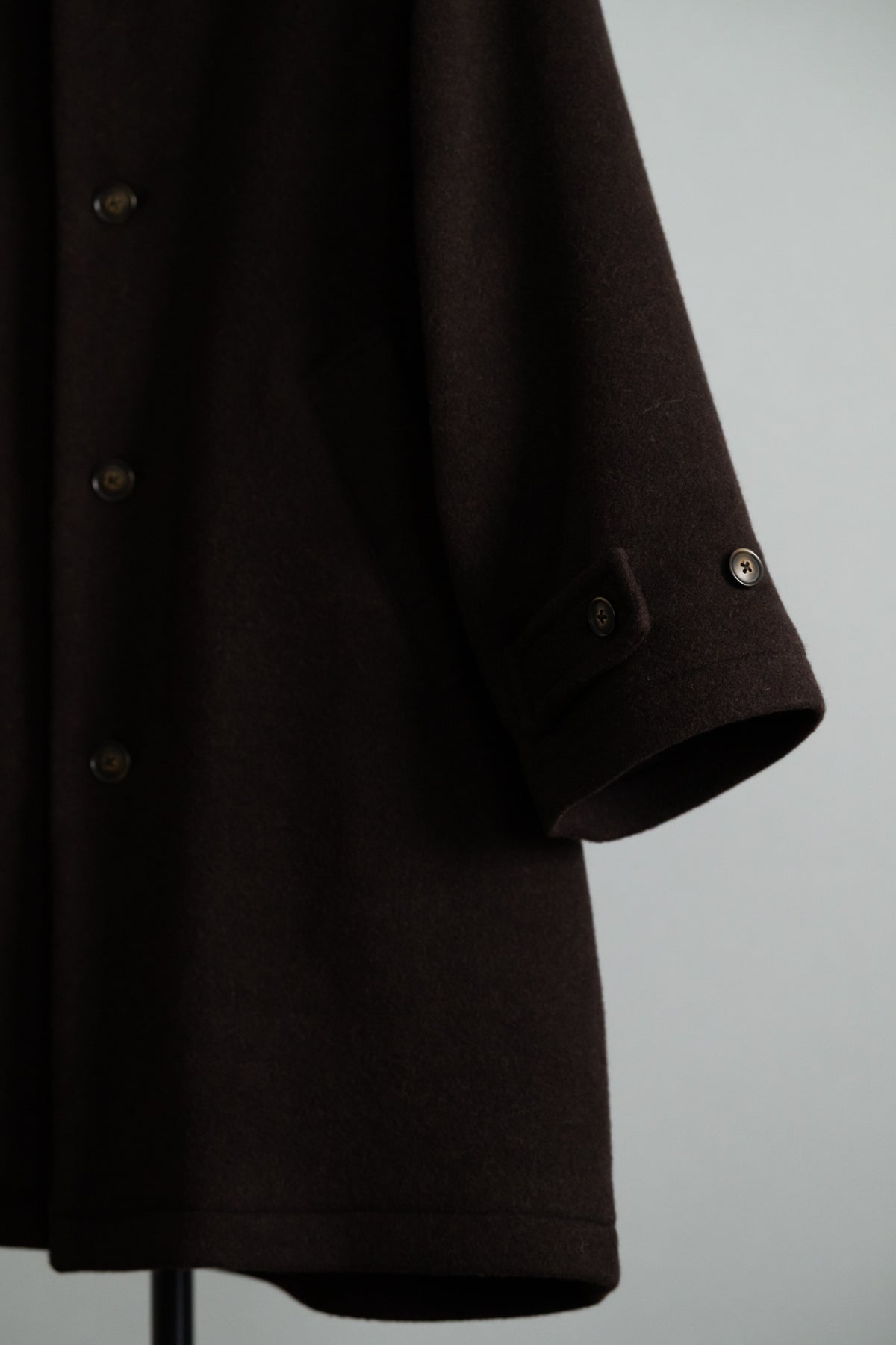 Wool Baggy Coat（Brown）