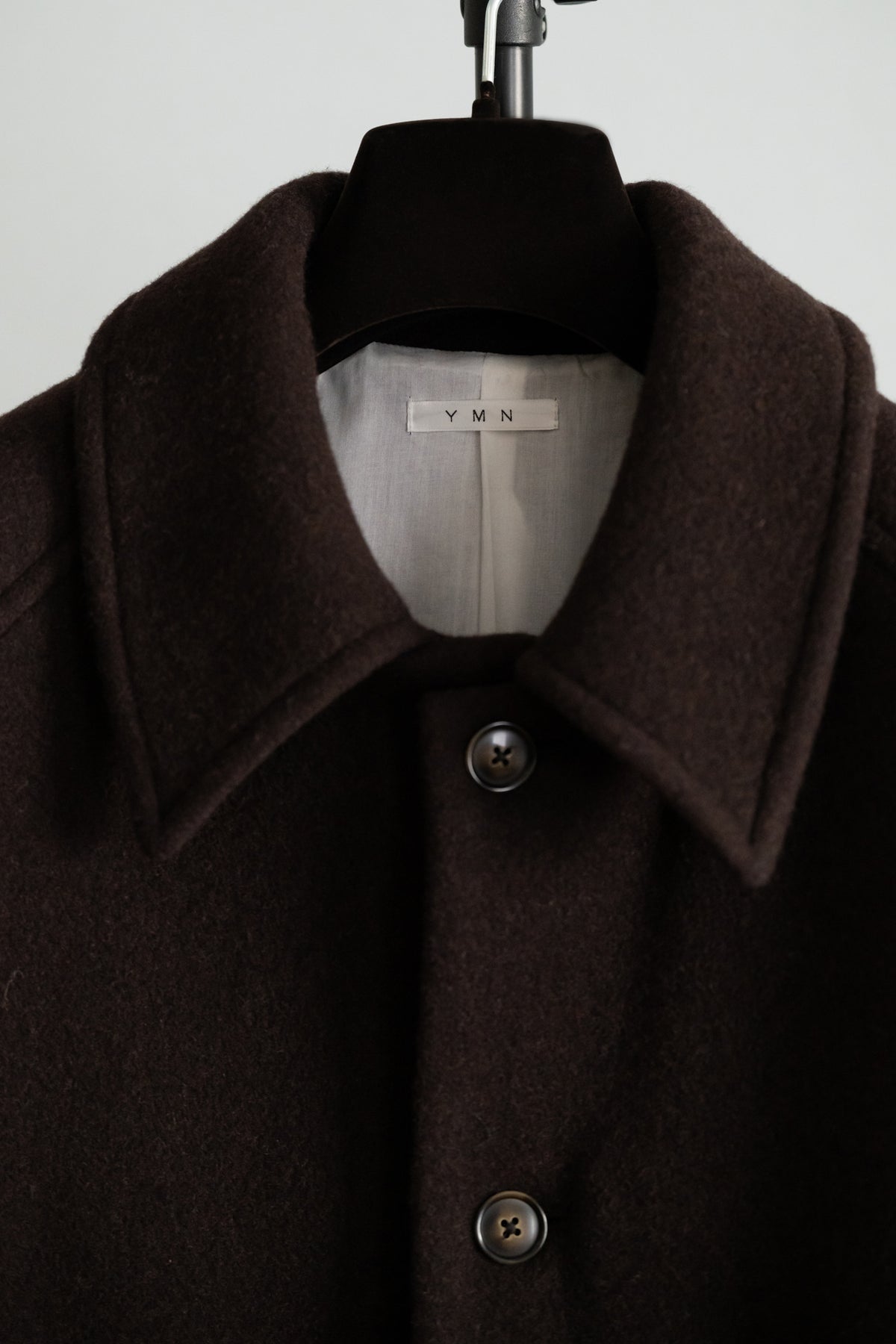 Wool Baggy Coat（Brown）