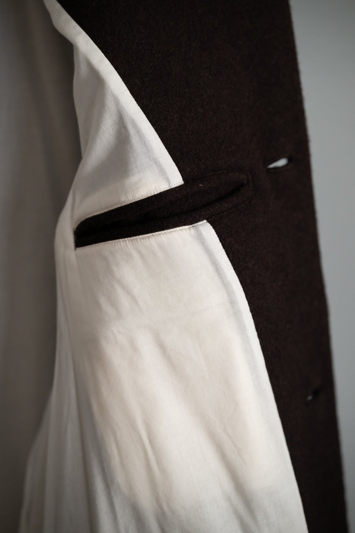 Wool Baggy Coat（Brown）