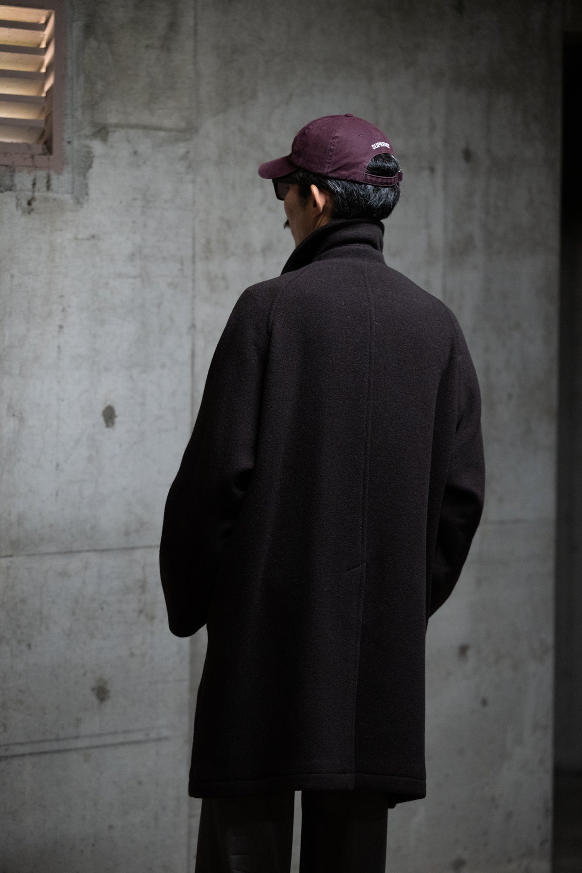 Wool Baggy Coat（Brown）