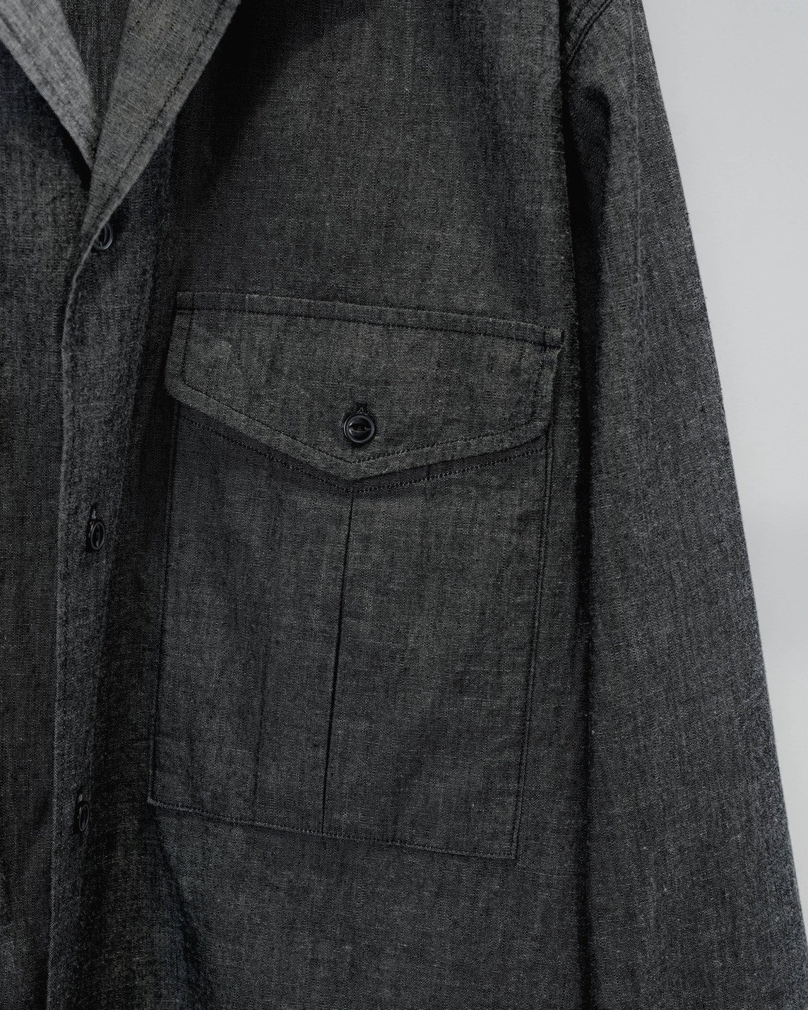 marka別注オフィサーシャツ(BLACK)