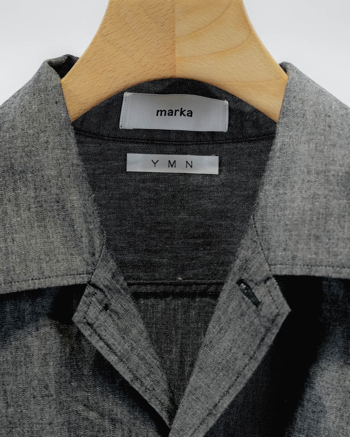 marka別注オフィサーシャツ(BLACK)